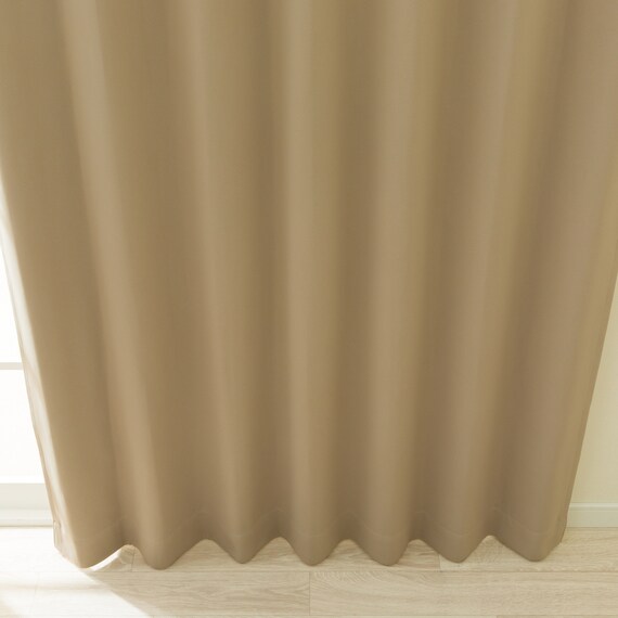 【防炎セット】4枚セットカーテン　遮光1級・遮熱・保温・昼遮像・UVカット (100x70x2 BUF-05) 8枚目画像