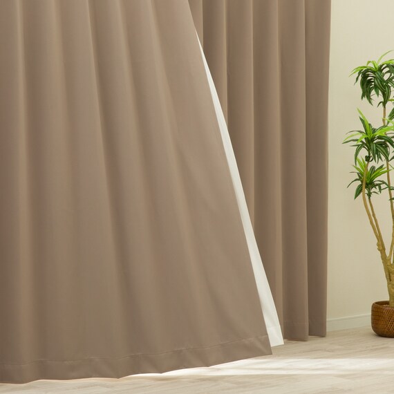 【防炎セット】4枚セットカーテン　遮光1級・遮熱・保温・昼遮像・UVカット (100x70x2 APK-06) 1枚目画像