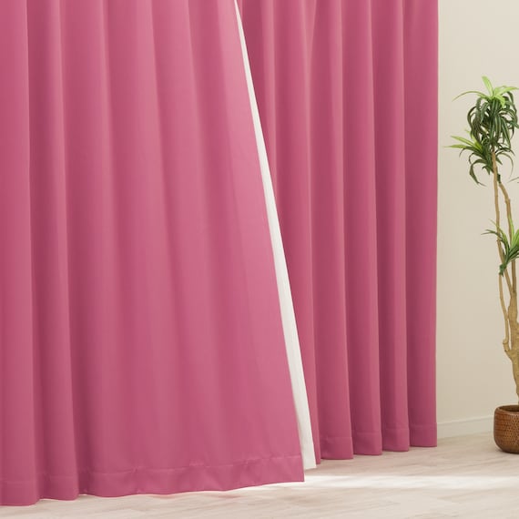 【防炎セット】4枚セットカーテン 遮光1級・遮熱・保温・昼遮像・UVカット (100x70x2 RO-26) 1枚目画像