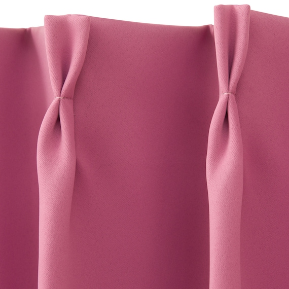 【防炎セット】4枚セットカーテン 遮光1級・遮熱・保温・昼遮像・UVカット (100x70x2 RO-26) 4枚目画像