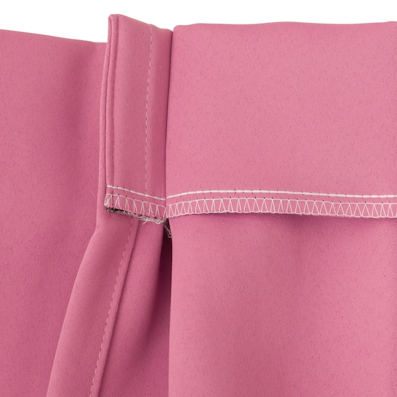 【防炎セット】4枚セットカーテン 遮光1級・遮熱・保温・昼遮像・UVカット (100x70x2 RO-26) 5枚目画像