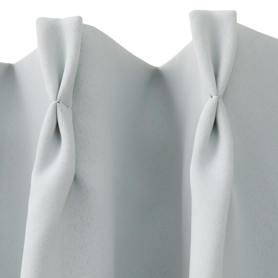 【防炎セット】4枚セットカーテン　遮光1級・遮熱・保温・昼遮像・UVカット (100x70x2 SGY-57) 4枚目画像