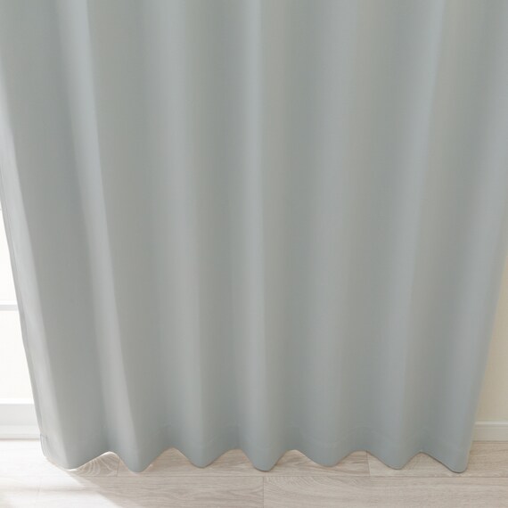 【防炎セット】4枚セットカーテン　遮光1級・遮熱・保温・昼遮像・UVカット (100x70x2 SGY-57) 8枚目画像