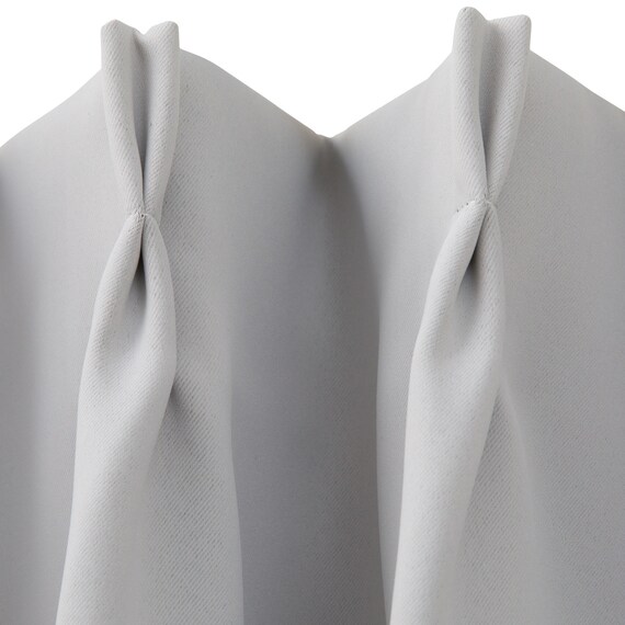 【防炎セット】4枚セットカーテン　遮光1級・遮熱・保温・昼遮像・UVカット (100x70x2 SV-53) 4枚目画像