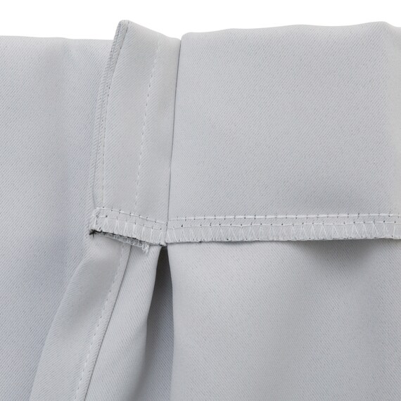 【防炎セット】4枚セットカーテン　遮光1級・遮熱・保温・昼遮像・UVカット (100x70x2 SV-53) 5枚目画像