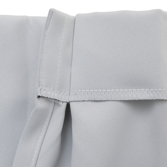 【防炎セット】4枚セットカーテン 遮光1級・遮熱・保温・昼遮像・UVカット (100x70x2 SV-53) 5枚目画像