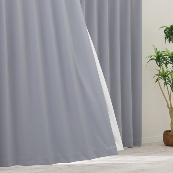 【防炎セット】4枚セットカーテン 遮光1級・遮熱・保温・昼遮像・UVカット (100x70x2 AGY-55) 1枚目画像