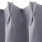 【防炎セット】4枚セットカーテン　遮光1級・遮熱・保温・昼遮像・UVカット (100x70x2 AGY-55) 4枚目画像