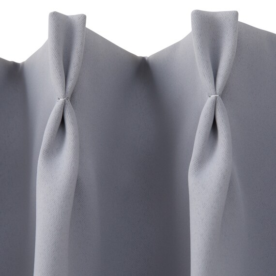 【防炎セット】4枚セットカーテン　遮光1級・遮熱・保温・昼遮像・UVカット (100x70x2 AGY-55) 4枚目画像