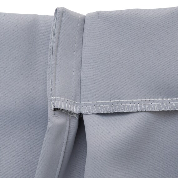 【防炎セット】4枚セットカーテン　遮光1級・遮熱・保温・昼遮像・UVカット (100x70x2 AGY-55) 5枚目画像