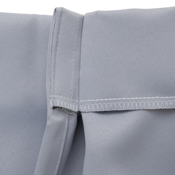 【防炎セット】4枚セットカーテン 遮光1級・遮熱・保温・昼遮像・UVカット (100x70x2 AGY-55) 5枚目画像