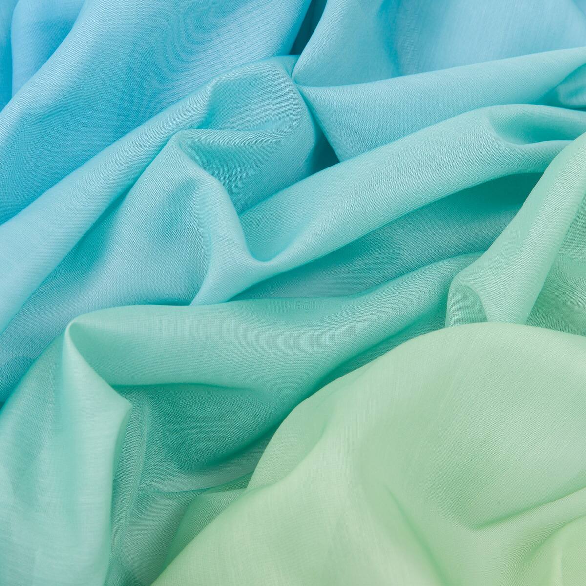 SNS映え】色鮮やかなグラデーションレースカーテン 182サイズ(NTW10612