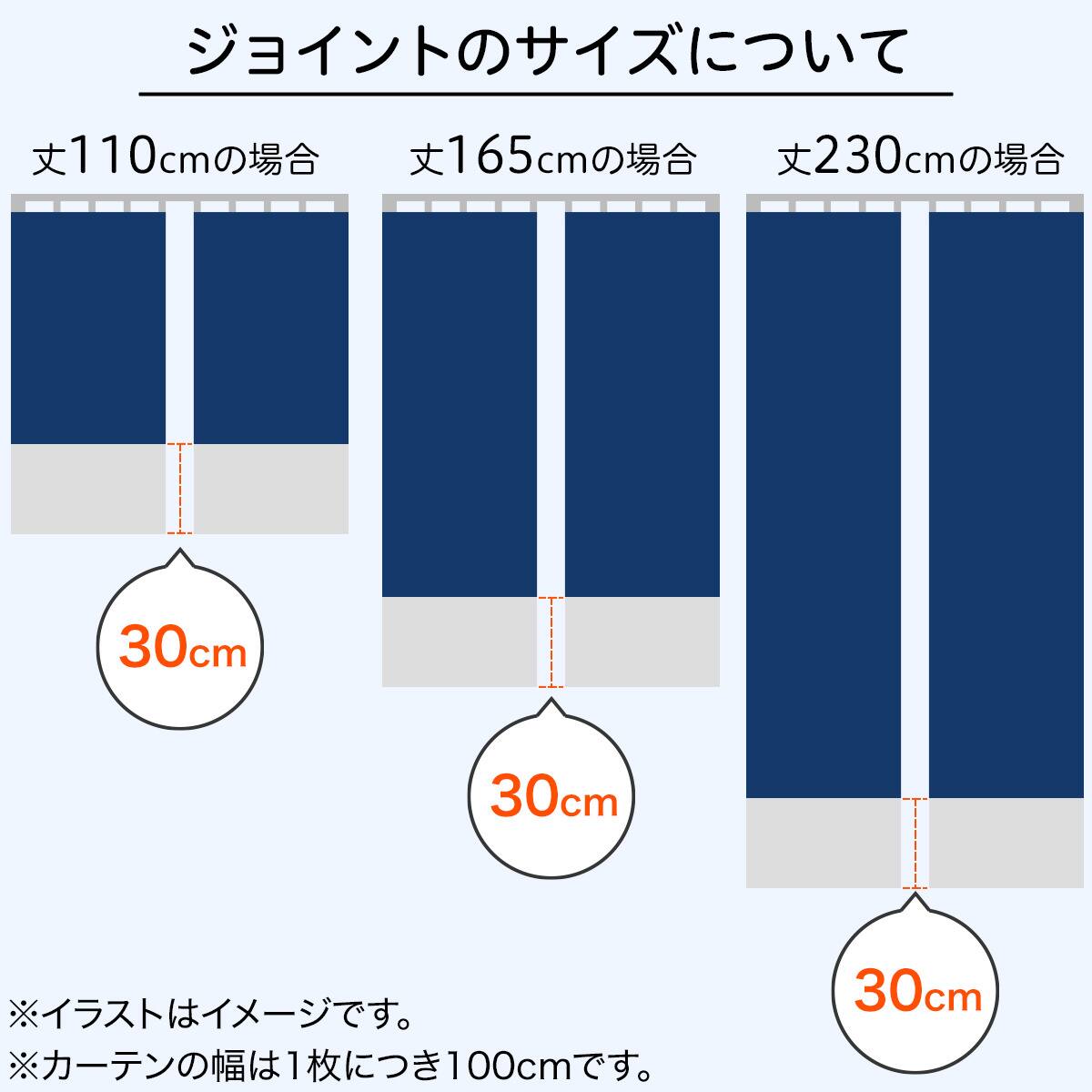 遮光1級・遮熱・保温・防炎バイカラーカーテン(バイカラー横 100x170x2