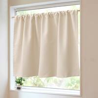 【遮光1級・遮熱・保温・防炎】日除け・間仕切りマルチに使えるカーテン (フラットタイプ 80x70 BE-1)