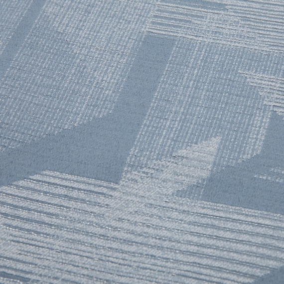 遮光1級・遮熱・遮音ジャカードカーテン(PK251 ブルー 100X110X2) 2枚目画像