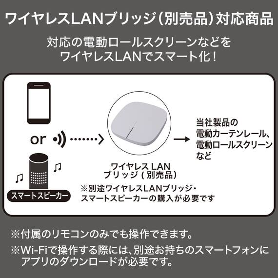 電動遮光ロールスクリーン SPR(ホワイト 60X180) 9枚目画像