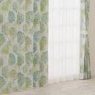 遮光2級・遮熱カーテン(RD136 グリーン 100X110X2) 1枚目画像