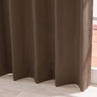 遮光1級・遮熱カーテン＆遮熱・遮像レースカーテン4枚セット(100X190X4 ダークモカ DH155) 9枚目画像