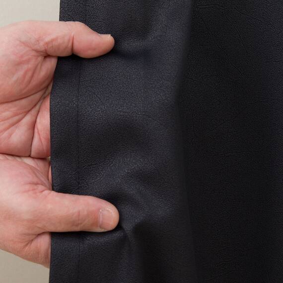 遮光1級・遮熱カーテン＆遮熱・遮像レースカーテン4枚セット(100X135X4 ブラック DH155) 11枚目画像