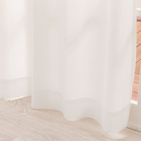 遮光1級・遮熱カーテン&遮熱・遮像レースカーテン4枚セット(100X135X4 ブラック DH155) 15枚目画像