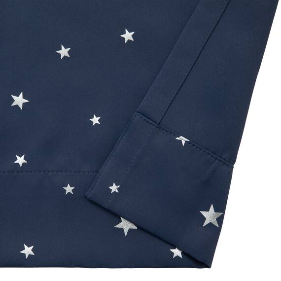 遮光1級カーテン(RD138 ブルー 100X110X2) 4枚目画像