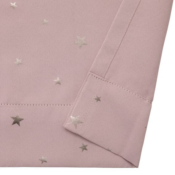 遮光3級カーテン(RD138 ローズ 100X110X2) 4枚目画像