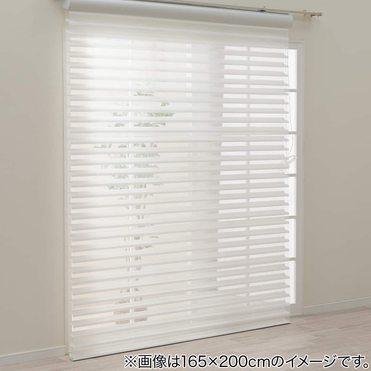 調光ロールスクリーン(3D SG1 ホワイト 60X140) | ニトリネット【公式