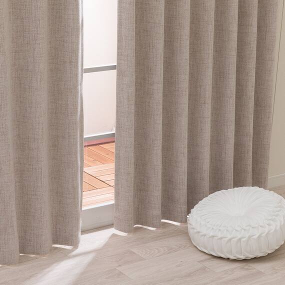 遮光1級ドレープカーテン(100X110X2 モカ DH186) 5枚目画像