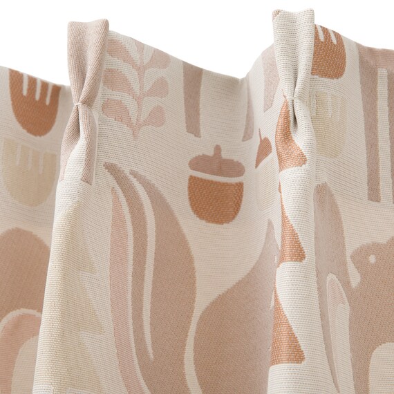 お部屋を彩る北欧風のジャガードカーテン 273サイズ  Forest 100x70x2 8枚目画像