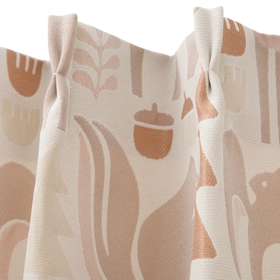 お部屋を彩る北欧風のジャガードカーテン 273サイズ Forest 100x70x2 8枚目画像