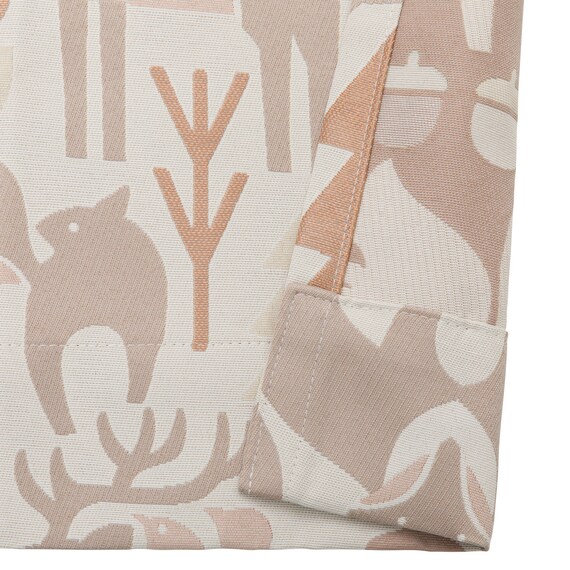 お部屋を彩る北欧風のジャガードカーテン 273サイズ  Forest 100x70x2 9枚目画像