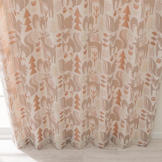 お部屋を彩る北欧風のジャガードカーテン 273サイズ Forest 100x70x2 11枚目画像