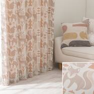 お部屋を彩る北欧風のジャガードカーテン 273サイズ  Forest