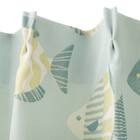 お部屋を彩る北欧風のジャガードカーテン 273サイズ Fish 100x70x2 6枚目画像