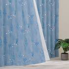 光を楽しむ透かし彫りカーテン 273サイズ　海と魚 100x70x2 1枚目画像