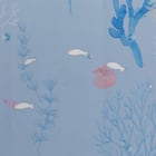 光を楽しむ透かし彫りカーテン 273サイズ 海と魚 100x70x2 6枚目画像