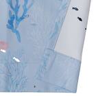 光を楽しむ透かし彫りカーテン 273サイズ　海と魚 100x70x2 8枚目画像