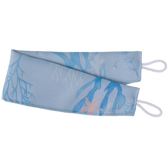 光を楽しむ透かし彫りカーテン 273サイズ 海と魚 100x70x2 9枚目画像