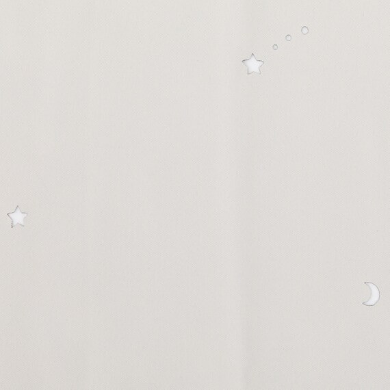 光を楽しむ透かし彫りカーテン 273サイズ 星と月 100x70x2 IV 7枚目画像