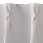 光を楽しむ透かし彫りカーテン 273サイズ  星と月 100x70x2　GY 8枚目画像