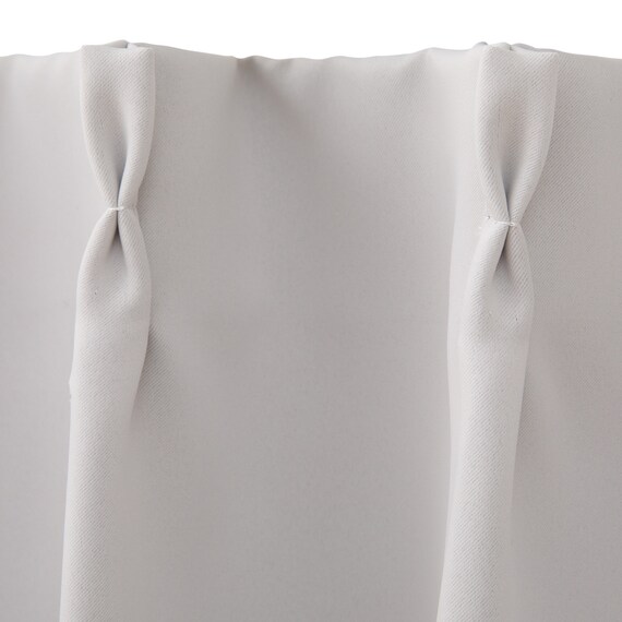 光を楽しむ透かし彫りカーテン 273サイズ  星と月 100x70x2　GY 8枚目画像