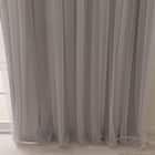 大人可愛い レイヤードカーテン 遮光3級・遮熱・保温 グレー(NTW054 100X110X2) 15枚目画像