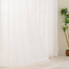 【もこもこ立体レースカーテン(日本製)】　遮像・遮熱・保温・UVカット156サイズ (VL7173　100x68x2) 1枚目画像