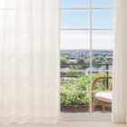 【麻入りレースカーテン】 昼遮像・遮熱・保温・UVカット156サイズ (VL7155 100x68x2) 2枚目画像