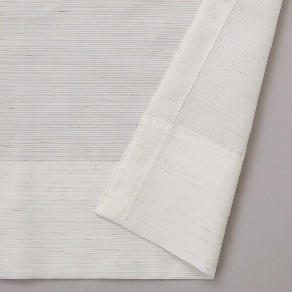 【麻入りレースカーテン】　昼遮像・遮熱・保温・UVカット156サイズ　(VL7155　100x68x2) 6枚目画像