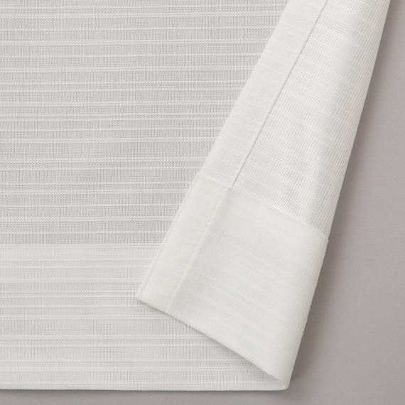 【風を通すレースカーテン(日本製)】 通気性・昼遮像・遮熱・UVカット156サイズ (JAB4220 100x68x2) 12枚目画像