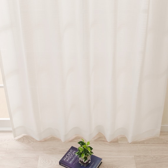 【風を通すレースカーテン(日本製)】 通気性・昼遮像・遮熱・UVカット156サイズ (JAB4220 100x68x2) 13枚目画像