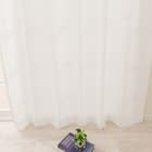 【風を通すレースカーテン(日本製)】 通気性・昼遮像・遮熱・UVカット156サイズ (JAB4222 100x68x2) 13枚目画像