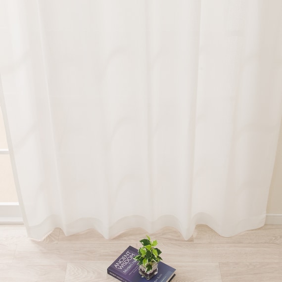 【風を通すレースカーテン(日本製)】 通気性・昼遮像・遮熱・UVカット156サイズ (JAB4222 100x68x2) 13枚目画像