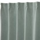 遮光1級カーテン(RD131 グリーン 100X110X2) 3枚目画像